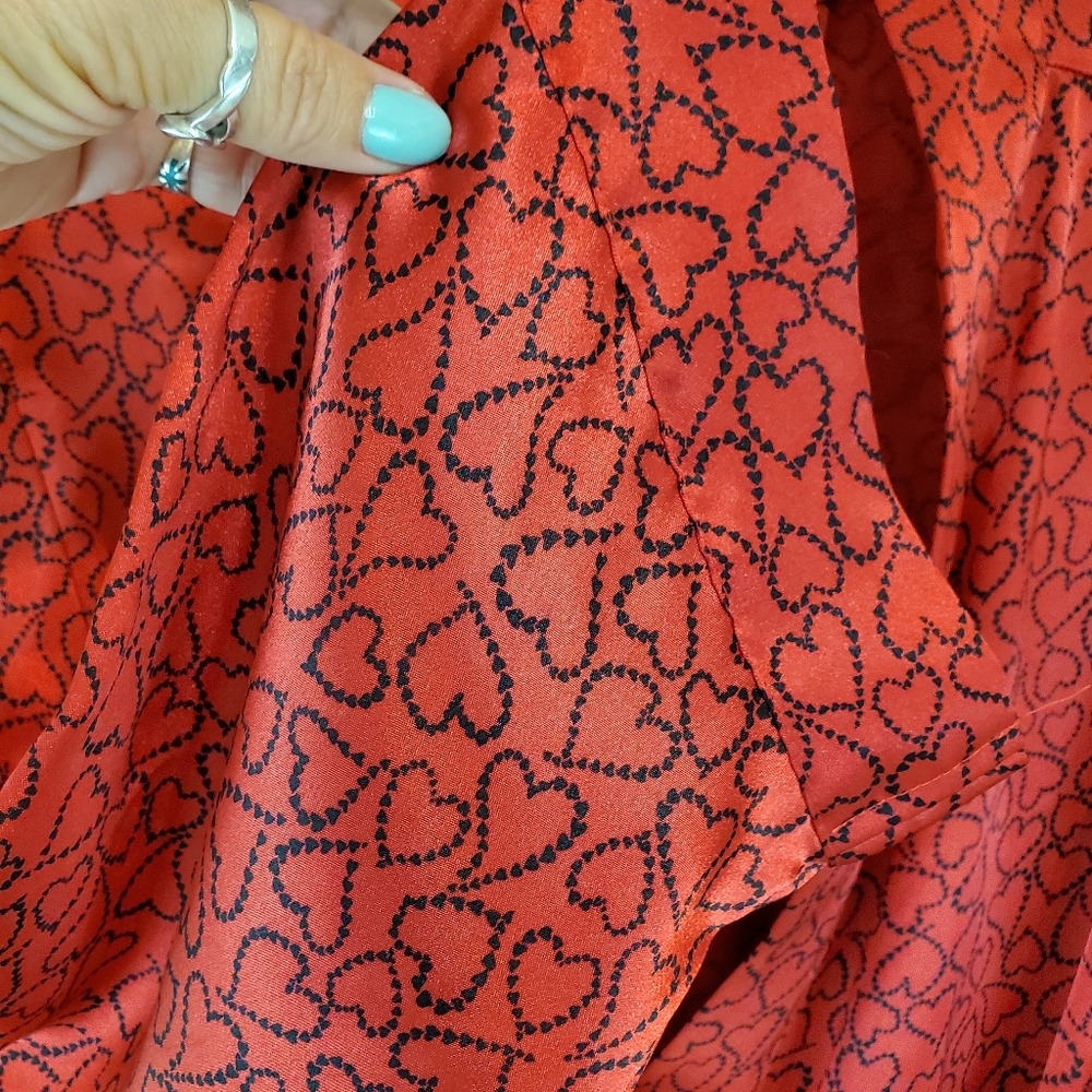 Morgan Taylor Intimates Heart Robe - Picture 5 of 8